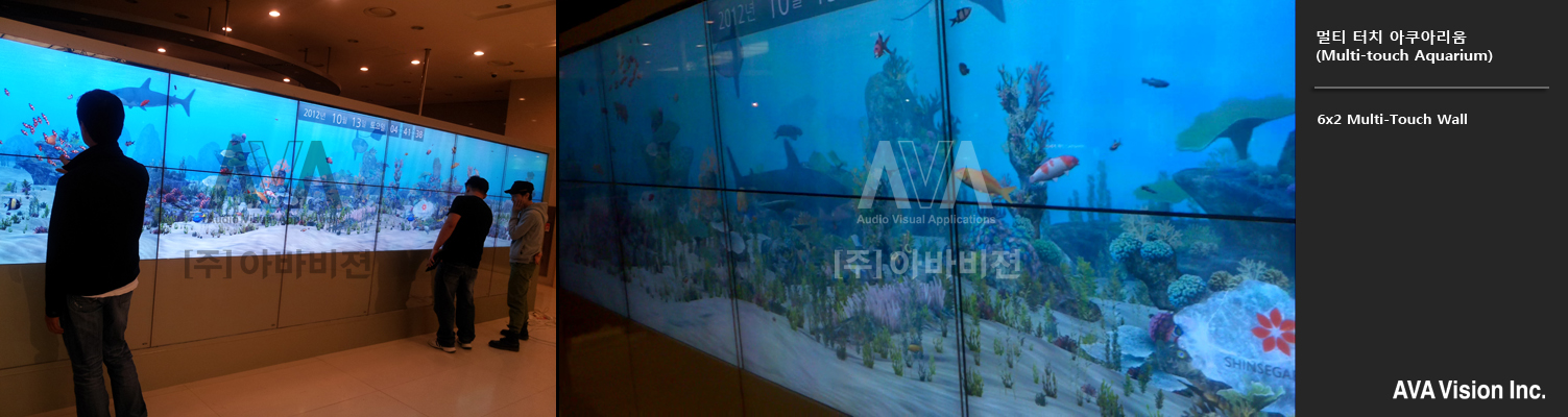 multi-touch aquarium